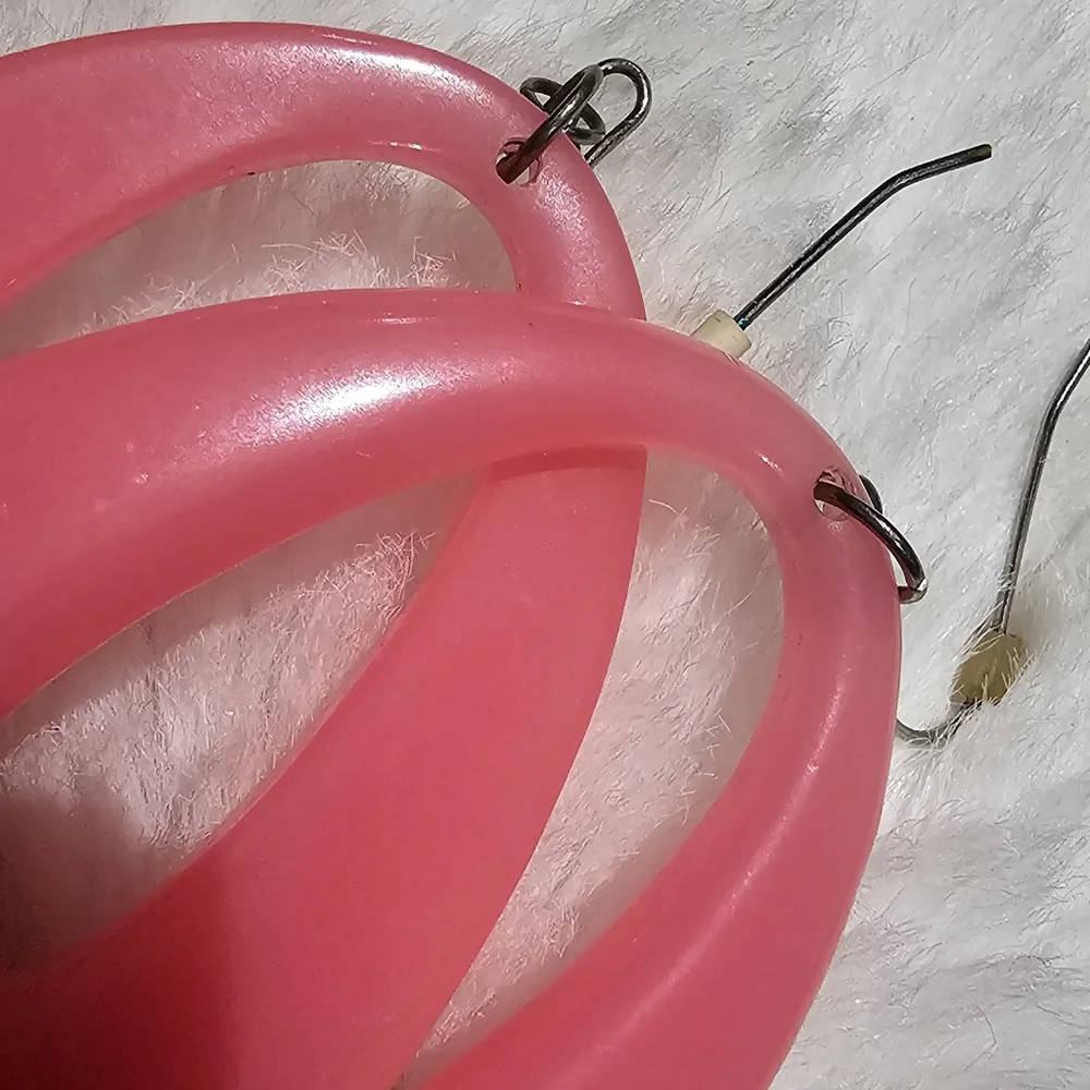 Lucite & Comma Earrings VTG Lot